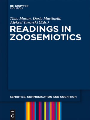 cover image of Readings in Zoosemiotics